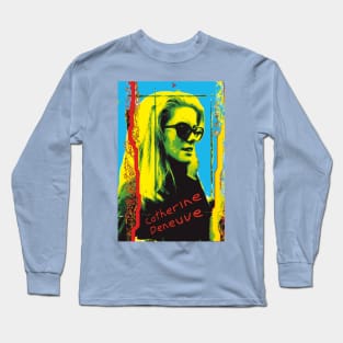 Catherine Deneuve Long Sleeve T-Shirt